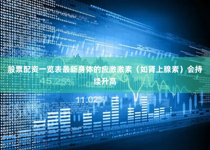 股票配资一览表最新身体的应激激素（如肾上腺素）会持续升高